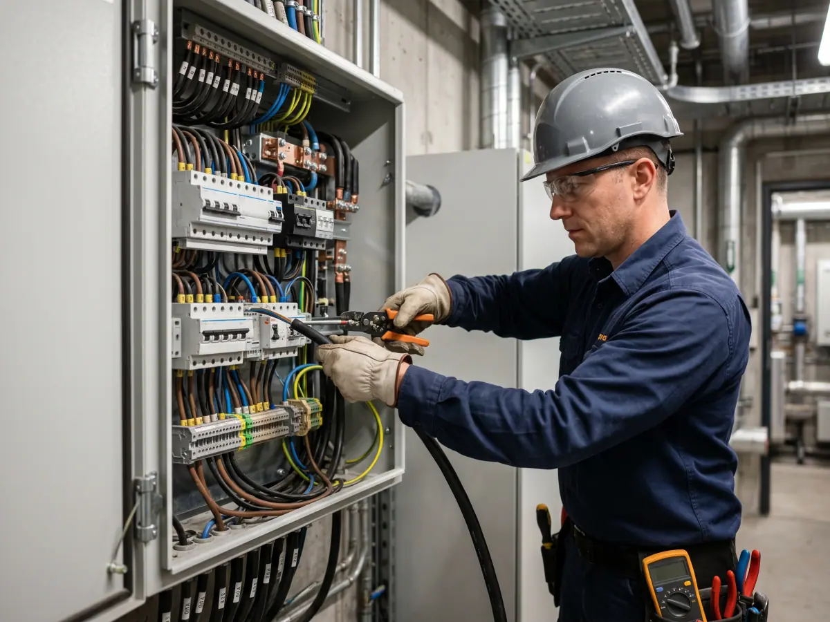 Schaltschrank Gewerbeinstallation – Elektrofachbetrieb Heilbronn