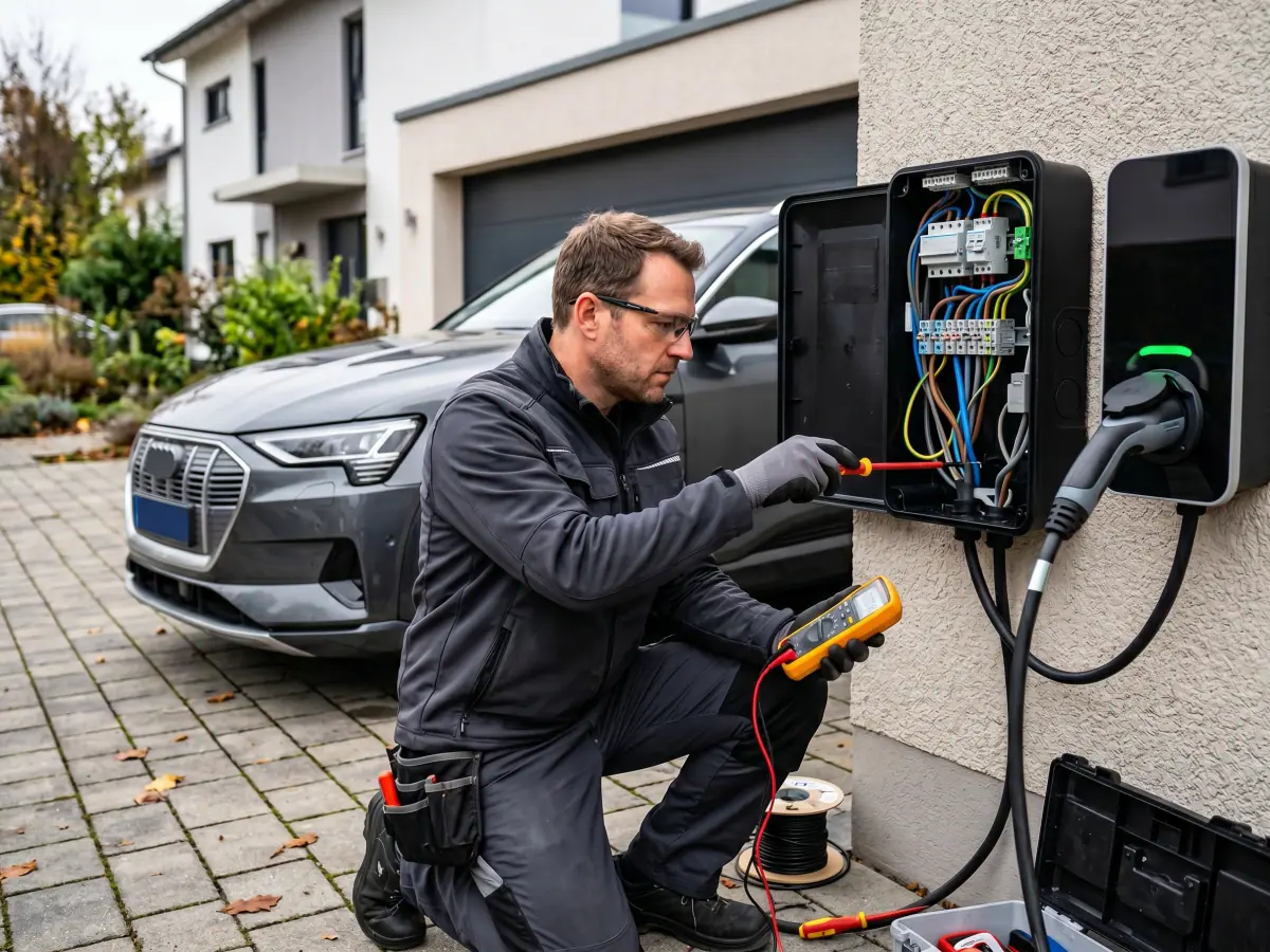 Wallbox Anschluss & Verteilung – Elektrofachbetrieb Heilbronn